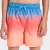 Boys' Tiles Printed Swim Shorts - art class™ Blue/Pink - 3 of 3