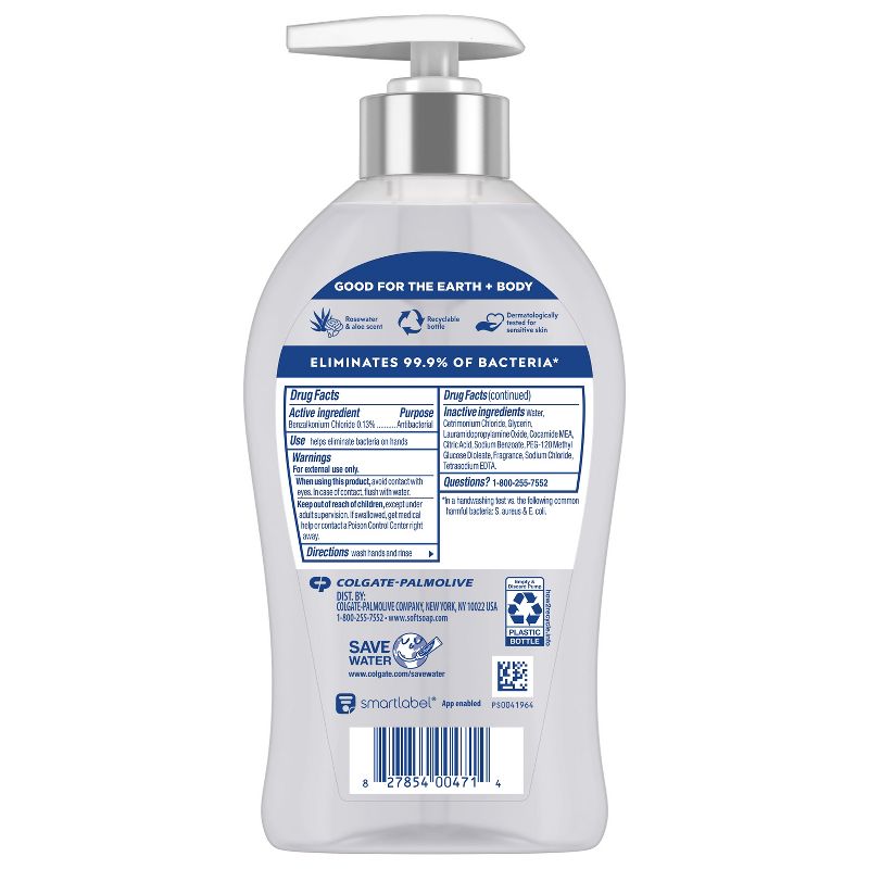 Softsoap Antibacterial + Sensitive Hand Wash - Rose Scent - 11.25 fl oz, 2 of 9