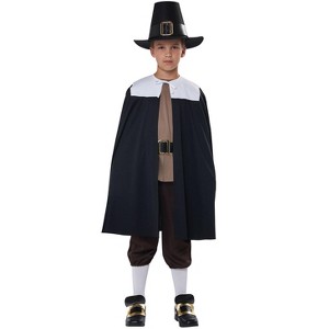 California Costumes Mayflower Pilgrim Boy Child Costume - 1 of 3