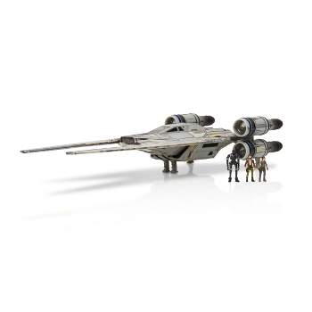 Star Wars Micro Galaxy Squadron U-Wing Starfighter with 3pk Micro Figure Set