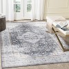 Washable Runner Rug – Low Pile, Non-Slip Vintage Carpet for Kitchen, Entryway, Hallway, Laundry Room, or Bathroom - 2 of 4