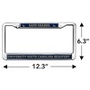University of South Carolina Beaufort Mascot Full Size Standard License Plate Metal Frame - 4 of 4