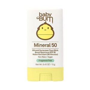 Baby Bum Mineral Sunscreen Tube, SPF 50 - 0.45oz - 1 of 4