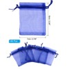 Unique Bargains Drawstring Mini Gift Candy Christmas Party Wedding Organza Bags 50 Pcs - 2 of 4