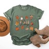 Simply Sage Market Plaid Fall Vibes Collage Garment Dyed Tee - 3 of 4