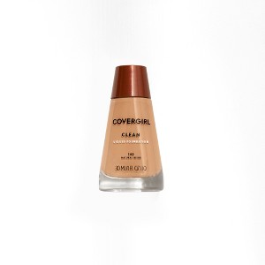 COVERGIRL Clean Foundation 140 Natural Beige 1 fl oz