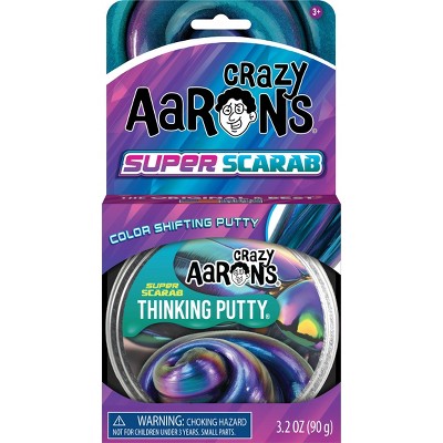 Crazy Aaron's Super Scarab - Full Size 4" Thinking Putty Tin