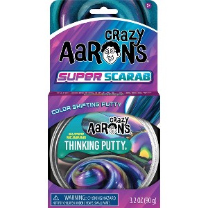 Crazy Aaron's Super Scarab - Full Size 4" Thinking Putty Tin - 1 of 2