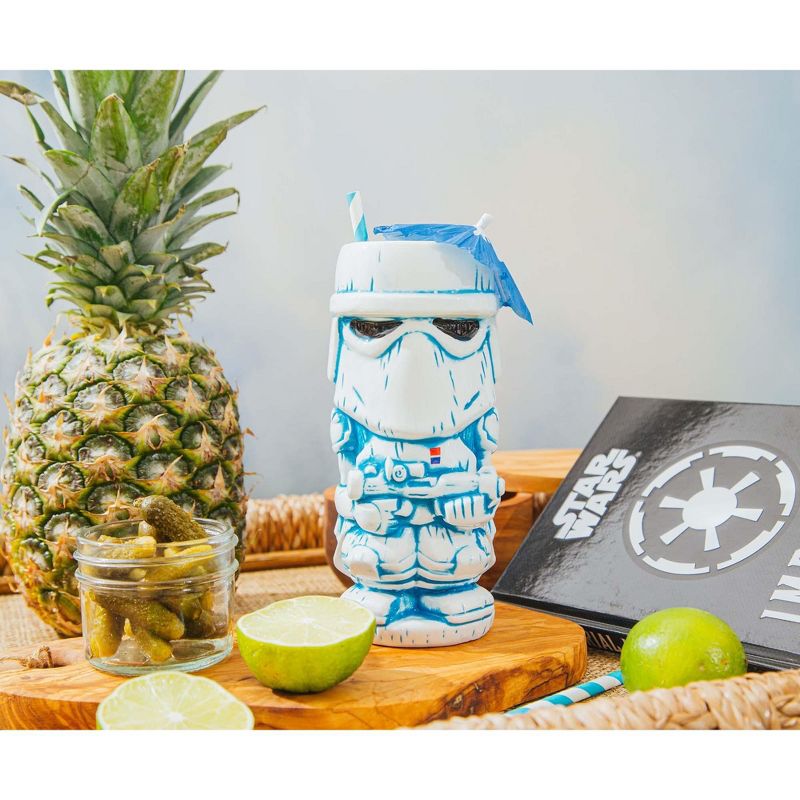 Beeline Creative Geeki Tikis Star Wars Snowtrooper Ceramic Mug | Holds 16 Ounces, 5 of 10