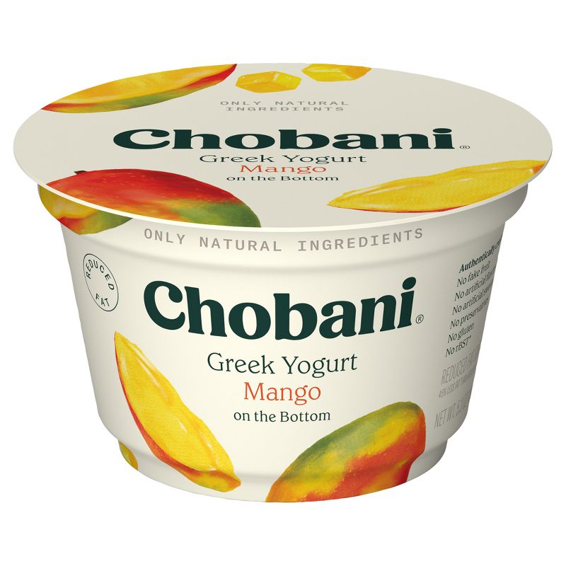 Chobani Mango on the Bottom Low Fat Greek Yogurt -  5.3oz, 1 of 10