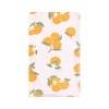 Hudson Baby Infant Girl Cotton Flannel Burp Cloths, Citrus Orange, One Size - 3 of 4