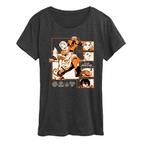 Women's - Avatar: The Last Airbender - -Women's Short Sleeve Graphic T-Shirt Short Sleeve Graphic T-Shirt - 1 of 4