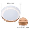 Unique Bargains Wide Mouth Leakproof Reusable Kitchen Mason Jar Lids 16 Pcs - 2 of 4