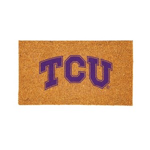 Coir Mat, 16"x28", Texas Christian University - 1 of 4
