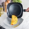 Gibson Soho Lounge Diamond 10 Piece Ceramic Nonstick Aluminum Cookware Set in Black - 2 of 4