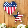 The Lakeside Collection Americana Metal Outdoor Wall Art - 4 of 4