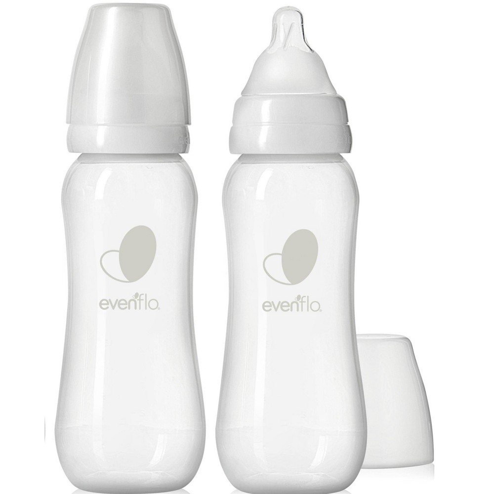 Photos - Baby Bottle / Sippy Cup Evenflo Balance Standard-Neck Anti-Colic Baby Bottles - 9oz/2pk 