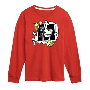 Boys' - Disney - Mickey Mouse in the Clouds Long Sleeve Graphic T-Shirt - 1 of 4