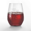 Creative Products I Love You the Most 15 oz Engraved Stemless Wine Glass - 2 of 2