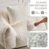 KWPZQEB Bean Bag Chairs for Adults, Ultra Soft Loveseat with 2 Pillows, Oversized Bean Bag Sofa Lounge Chair for Living Room, Bedroom - 4 of 4