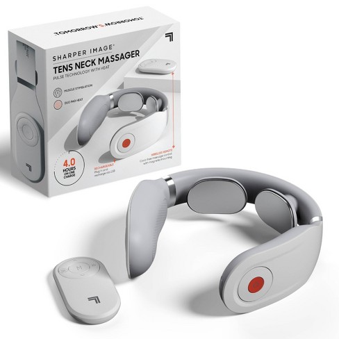 Sharper Image Neck Tens Massager With Pulse Technology And Heat : Target
