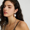 Gold Silver Baroque Pearl Dangle Earrings Vintage Pearl Dangle Drop Earrings for Women Fashion Jewelry - 2 of 4