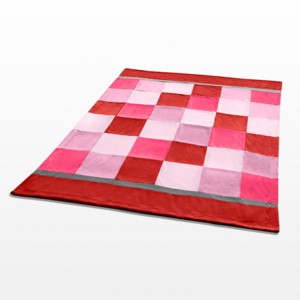 Slickblue Plaid Coral Fleece Throw Blanket 59x78.7 inches, Soft, Cozy & Stylish, Perfect for Any Room, 4 Design Options - 1 of 3