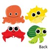 Big Dot of Happiness Under the Sea Critters - Decorations DIY Birthday Party or Baby Shower Essentials - Set of 20 - 3 of 4