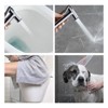 Cobbe Wall Mounted Adjustable Temperature Handheld Bidet Sprayer Kit Bathroom Toilet Bidet Attachment Set Chrome - 3 of 4