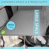 Unique Bargains Waterproof Dog Car Seat Cover for Back Seat Grey Black 1 Pc - 2 of 4