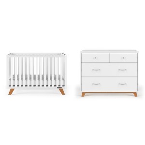 Child Craft SOHO 2-Piece Nursery Set, Includes 4-in-1 Convertible Crib and 3-Drawer Dresser - 1 of 4