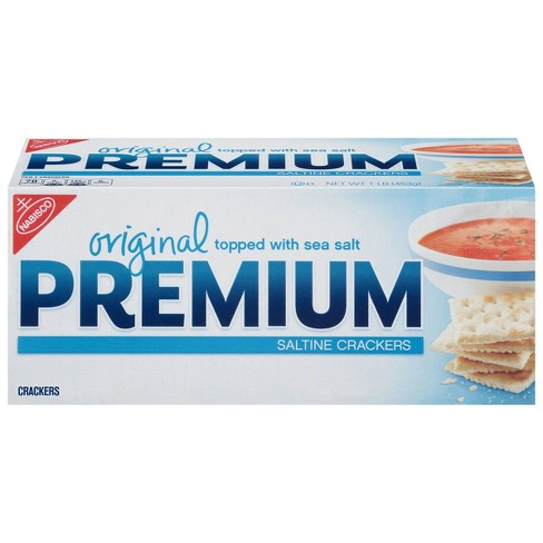 Premium Saltine Crackers, Original - 16oz - image 1 of 4