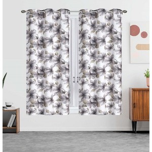 Margaret Josephs Printed Blackout Double Panel Set - 1 of 2