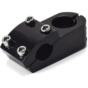 1Pc 22.2mm Short Bike Handlebar Stem, Aluminum Alloy Fixed Gear Handlebar Stem for Most Bicycle, Road Bike, Mountain Bike Cycling Bright - 1 of 4