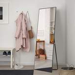 Guse Full Length Mirror, Aluminum Alloy Frame, Free Standing or Wall Mounted - The Pop Home