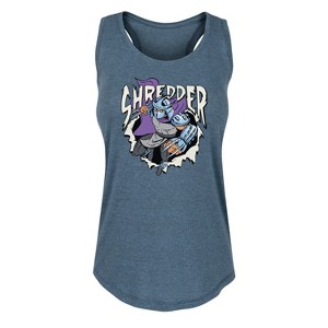 Women's - Teenage Mutant Ninja Turtles - Shredder Lights Graphic Racerback Tank - 1 of 4