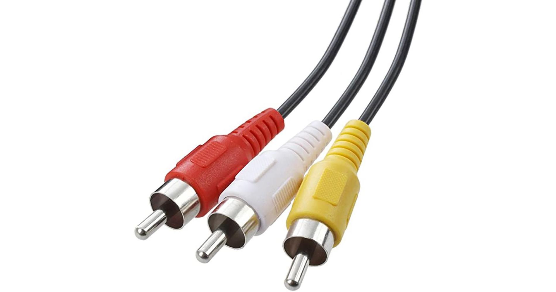 RCA 6 FT Audio/Video Composite Cable DVD/VCR/SAT Yellow/White/Red Connectors