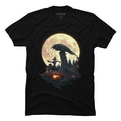 Men's Design By Humans Halloween Theme By chriskar T-Shirt