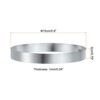 Unique Bargains Stainless Steel Seamless Nonstick Mirror Coating Round Cake Ring - 2 of 4