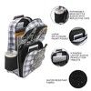 Harry Potter Hogwarts Tartan Crest 16” Kid's Backpack For School And Travel - 3 of 4
