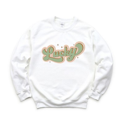Simply Sage Market Women's Graphic Sweatshirt Lucky Retro Stars