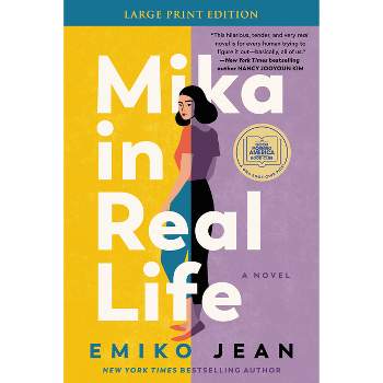 Mika in Real Life - Large Print by  Emiko Jean (Paperback)