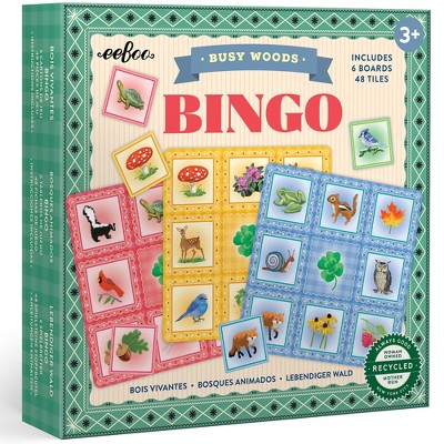 eeBoo: Busy Woods Animal Themed Bingo