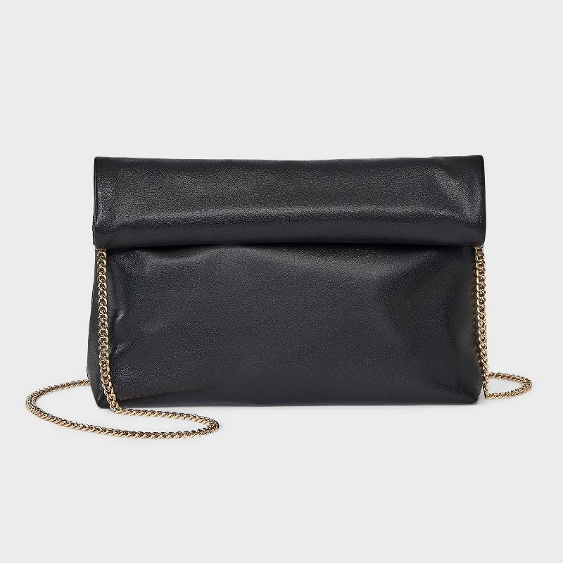 Fold Over Clutch - A New Day™ Black