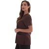 Just Love Solid Scrub Top for Women with Pockets and V-Neck - Comfortable and Professional Medical Uniform - 2 of 3