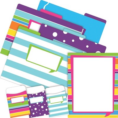 File Folders Organizer Set On-Trend 92 per Set Happy - Barker Creek