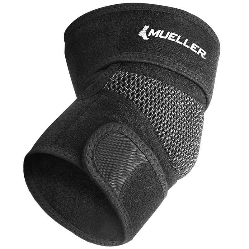 Mueller Sports Medicine Adjustable Elbow Support - Black, 1 of 3