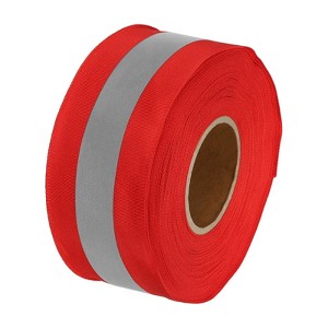 Unique Bargains High Visibility Sew-on DIY Clothing Raincoats Reflective Tape Strips - 1 of 4