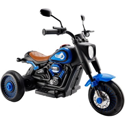 Topteng 3 Wheel 6V Kid Ride On Motorcycle Electric Toy with Colorful Light and Music