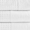 Gracie Mills Dionne Cotton Waffle Jacquard Antimicrobial Bath Towel 6 Piece Set - 2 of 4